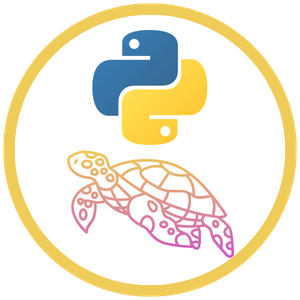 Course badge for Flags - Python Turtle
