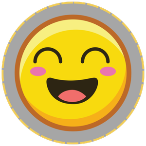 Course badge for Emoticon Madness - Python